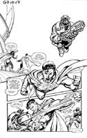 SUPERMAN, BIG BARDA AND PARADEMON INVASION